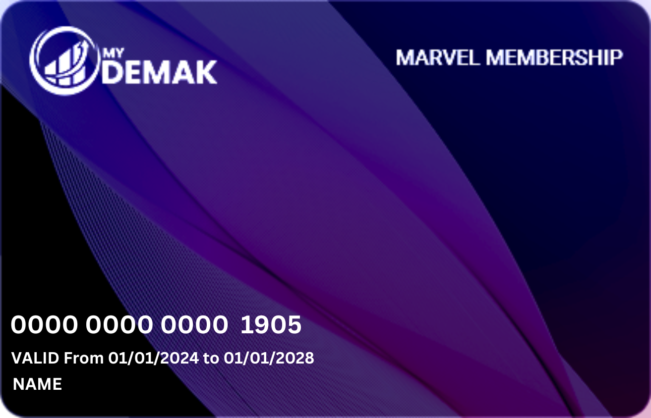 marvel membership card